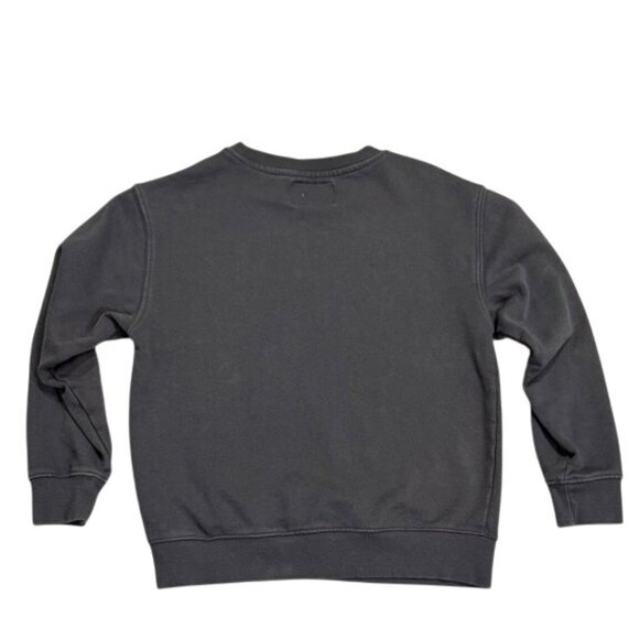 Zara Kids Unisex "Create Art" Graphic Sweatshirt Printed Charcoal Grey Size 10 - Picture 3 of 8